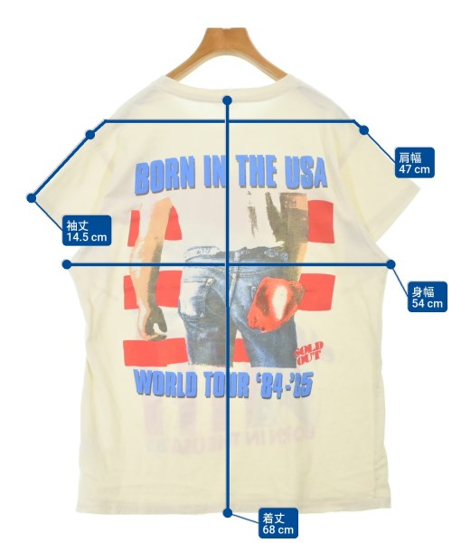 MADE WORN（メイドウォーン）Tシャツ・カットソー ベージュ サイズ:M レディース/2200665370472