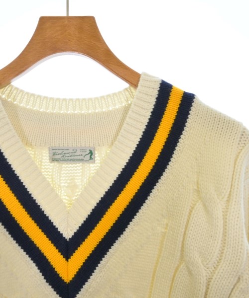 RICHMOND KNIT WEAR（リッチモンドニットウェア）ニット・セーター 白 サイズ:38(XL位) メンズ/2200644325080