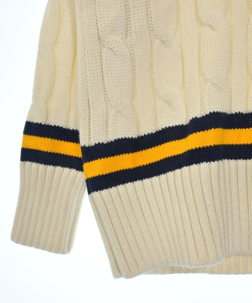RICHMOND KNIT WEAR（リッチモンドニットウェア）ニット・セーター 白 サイズ:38(XL位) メンズ/2200644325080