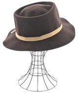 EFFANEM（エファネム）ハット 茶 サイズ:7.375 メンズ/2200648616030