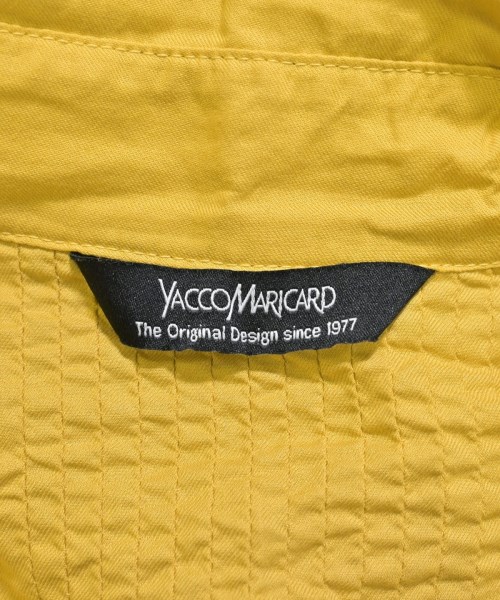YACCOMARICARD（ヤッコマリカルド）カジュアルシャツ 黄 サイズ:2(M位) レディース/2200627433139