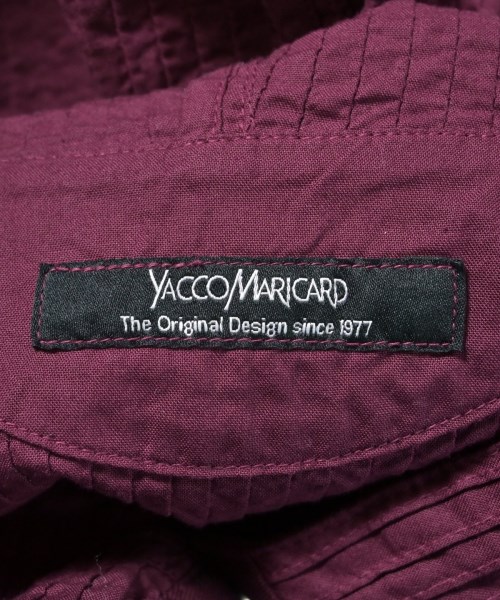 YACCOMARICARD（ヤッコマリカルド）シャツワンピース 赤 サイズ:2(M位) レディース/2200652300031