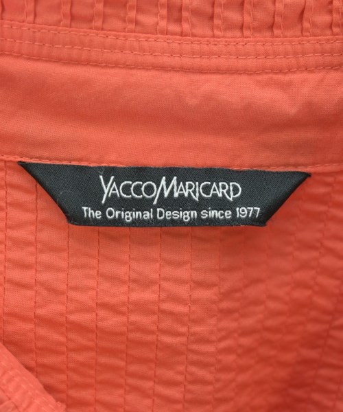 YACCOMARICARD（ヤッコマリカルド）シャツワンピース オレンジ サイズ:2(M位) レディース/2200652300086