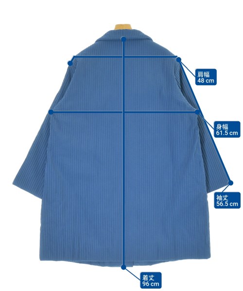 YACCOMARICARD（ヤッコマリカルド）コート 青 サイズ:N(M位) レディース/2200652300093