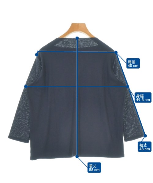 YACCOMARICARD（ヤッコマリカルド）Tシャツ・カットソー 紺 サイズ:2(M位) レディース/2200729340427