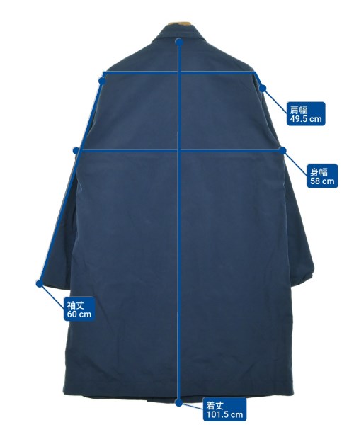 aditional（アディショナル）ピーコート 紺 サイズ:M メンズ/2200619568078