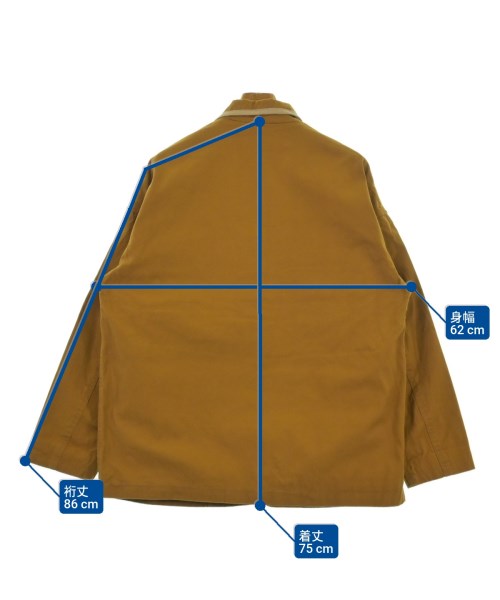 aditional（アディショナル）カバーオール オレンジ サイズ:L メンズ/2200620687027