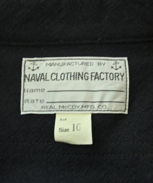 NAVAL CLOTHING FACTORY（ネイバルクロージング　ファクトリー）カジュアルシャツ 黒 サイズ:16(L位) メンズ/2200653105062