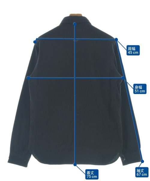 NAVAL CLOTHING FACTORY（ネイバルクロージング　ファクトリー）カジュアルシャツ 黒 サイズ:16(L位) メンズ/2200653105062