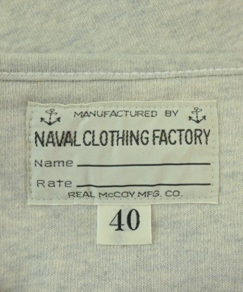 NAVAL CLOTHING FACTORY（ネイバルクロージング　ファクトリー）スウェット グレー サイズ:40(S位) メンズ/2200725198022