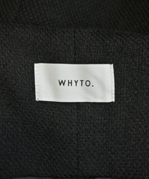 whyto.（ホワイト）ベスト 黒 サイズ:38(M位) レディース/2200628732026