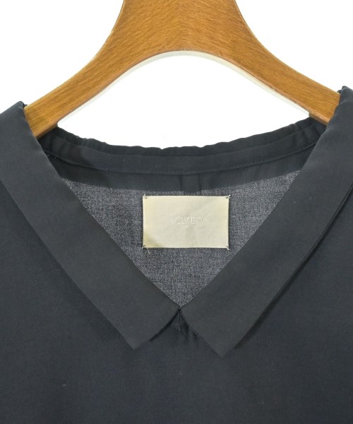 whyto.（ホワイト）ワンピース 紺 サイズ:40(M位) レディース/2200612174139