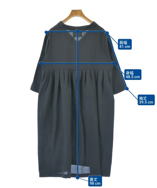 whyto.（ホワイト）ワンピース 紺 サイズ:40(M位) レディース/2200612174139