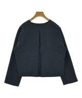 whyto.（ホワイト）ノーカラージャケット 紺 サイズ:38(M位) レディース/2200611536099