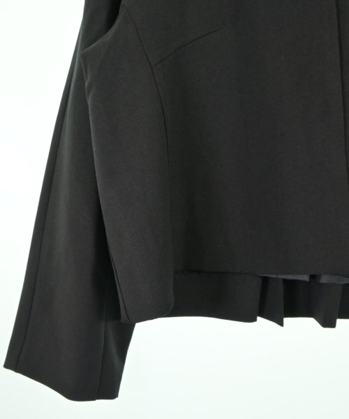 whyto.（ホワイト）ノーカラージャケット 黒 サイズ:38(M位) レディース/2200611536105