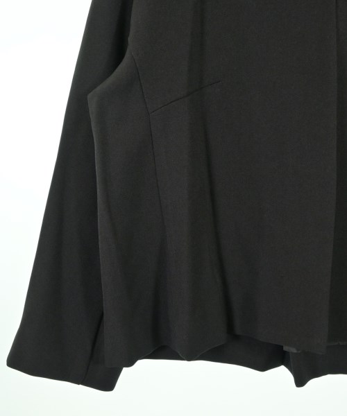 whyto.（ホワイト）ノーカラージャケット 黒 サイズ:36(S位) レディース/2200611536112