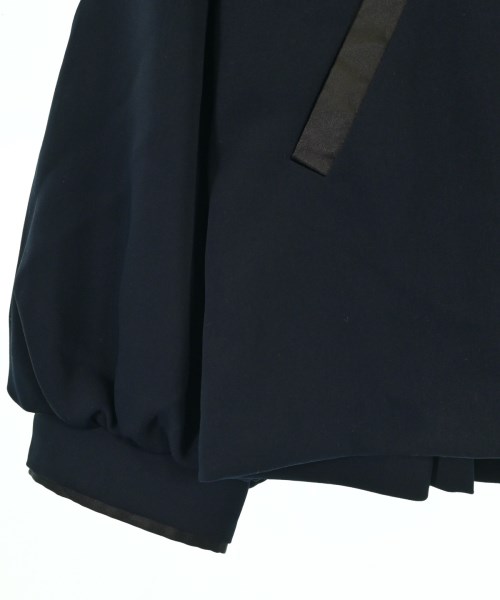 whyto.（ホワイト）ノーカラージャケット 紺 サイズ:38(M位) レディース/2200611536136