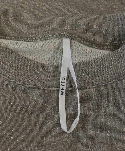 whyto.（ホワイト）ニット・セーター 茶 サイズ:F レディース/2200612803015