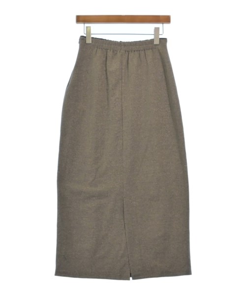 whyto.（ホワイト）ロング・マキシ丈スカート 茶 サイズ:-(M位) レディース/2200612803022