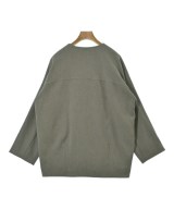 whyto.（ホワイト）ノーカラージャケット グレー サイズ:38(M位) レディース/2200651443029