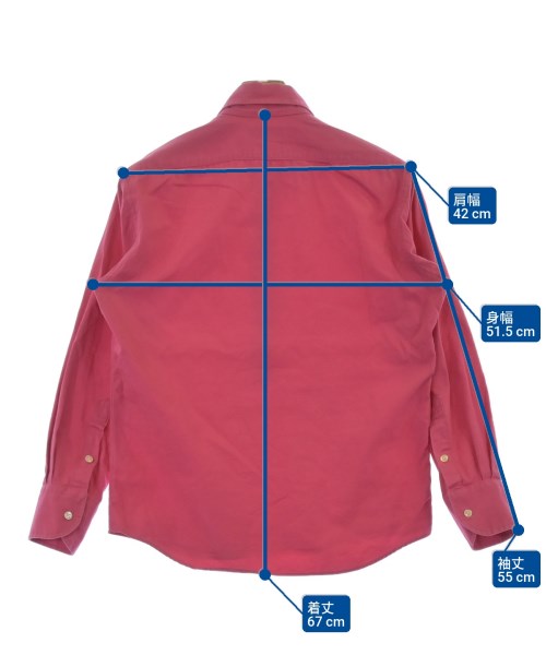 Vandori（ヴァンドリ）カジュアルシャツ ピンク サイズ:-(L位) メンズ/2200638911084