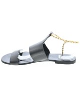 LAOCOONTE（ラオコンテ）サンダル 黒 サイズ:EU38(24.5cm位) レディース/2200645610109