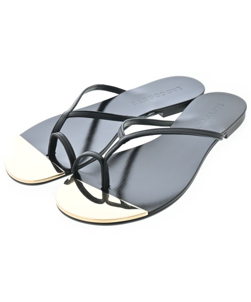 LAOCOONTE(ラオコンテ)サンダル 黒 サイズ:EU37(23.5cm位)/2200640158149