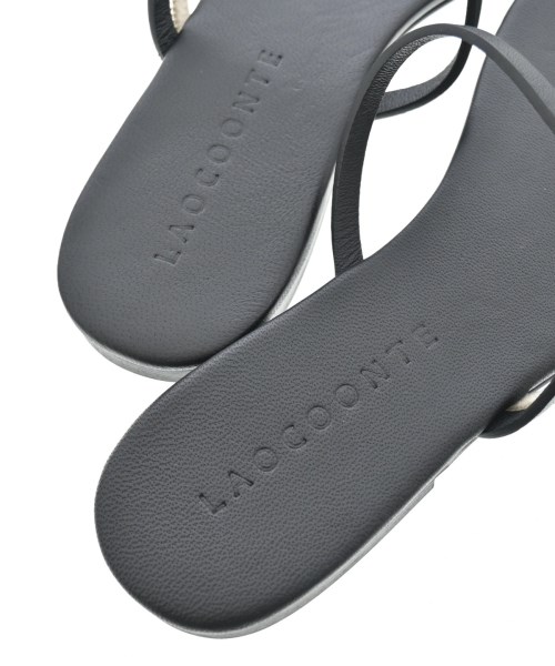 LAOCOONTE（ラオコンテ）サンダル 黒 サイズ:EU38(24.5cm位) レディース/2200703944498