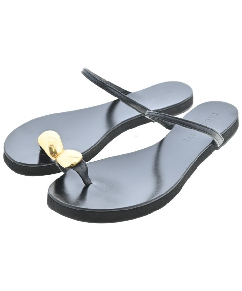 LAOCOONTE(ラオコンテ)サンダル 黒 サイズ:EU37(23.5cm位)/2200670598106