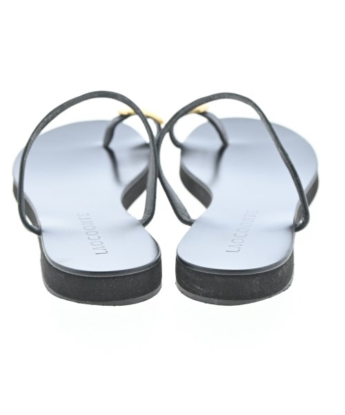 LAOCOONTE（ラオコンテ）サンダル 黒 サイズ:EU37(23.5cm位) レディース/2200670598106