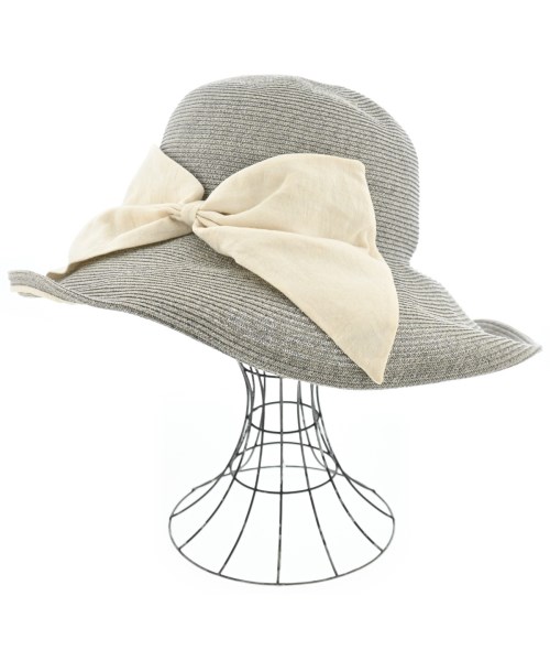 Beaurance LX(ビューランスエルエックス)ストローハット グレー サイズ:56/2200668289054