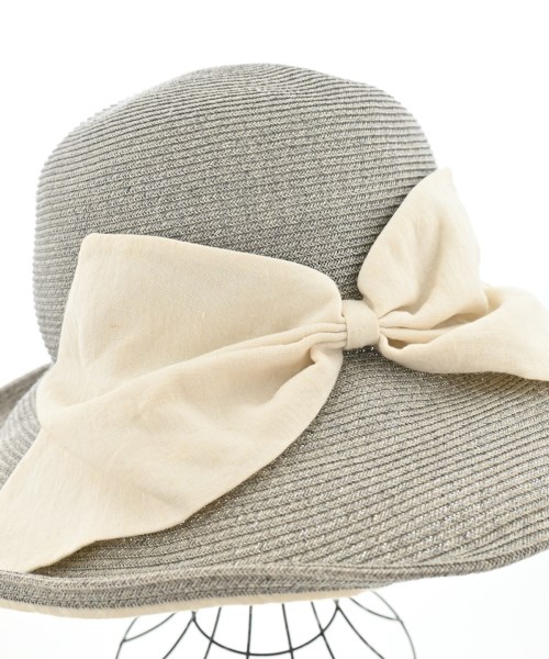 Beaurance LX（ビューランスエルエックス）ストローハット グレー サイズ:56 レディース/2200668289054