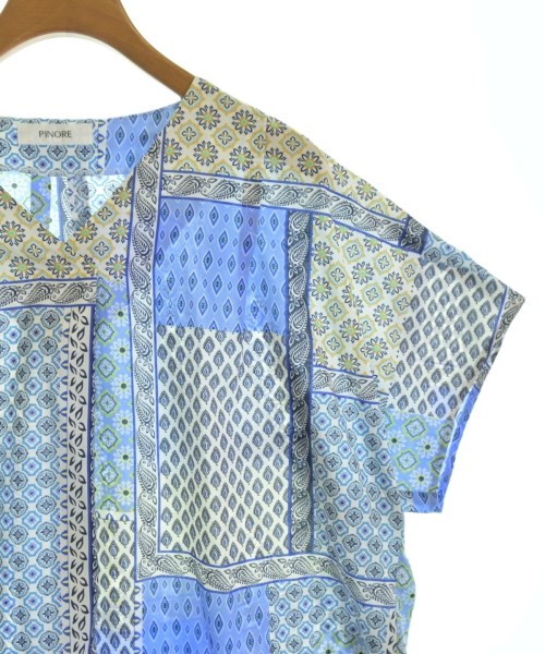 PINORE（ピノーレ）カジュアルシャツ 青 サイズ:40(M位) レディース/2200625549030