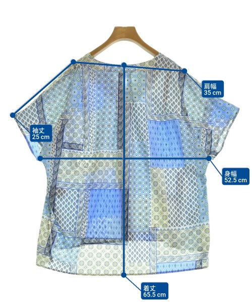 PINORE（ピノーレ）カジュアルシャツ 青 サイズ:40(M位) レディース/2200625549030