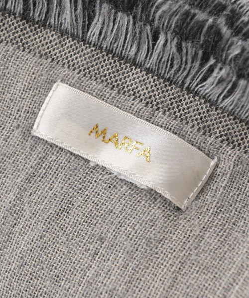 MARFA（マーファ）マフラー グレー サイズ:- レディース/2200711632059