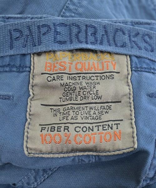 PAPER BACKS（ペーパーバックス）ショートパンツ 青 サイズ:26(XS位) メンズ/2200617669319