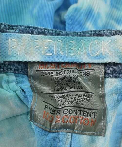 PAPER BACKS（ペーパーバックス）ショートパンツ 青 サイズ:30(M位) メンズ/2200675564045