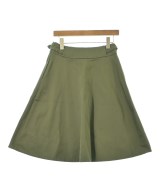 VETEMENTS DE TRAVAIL（ヴェトモンドゥトラバイユ）ひざ丈スカート カーキ サイズ:38(M位) レディース/2200632660094