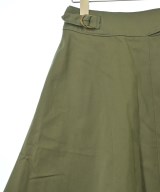 VETEMENTS DE TRAVAIL（ヴェトモンドゥトラバイユ）ひざ丈スカート カーキ サイズ:38(M位) レディース/2200632660094