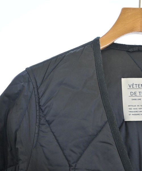 VETEMENTS DE TRAVAIL（ヴェトモンドゥトラバイユ）ダウンジャケット/ダウンベスト 紺 サイズ:36(S位) レディース/2200636907010