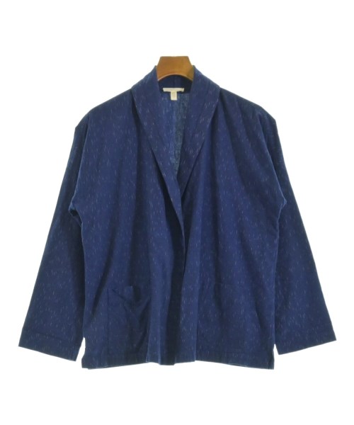 EILEEN FISHER(アイリーン　フィッシャー)カーディガン 紺 サイズ:S/2200658061042