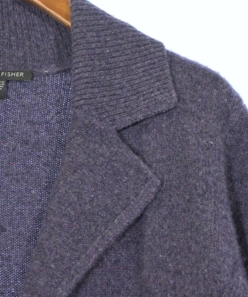 EILEEN FISHER（アイリーン　フィッシャー）カーディガン 紫 サイズ:M レディース/2200658061059