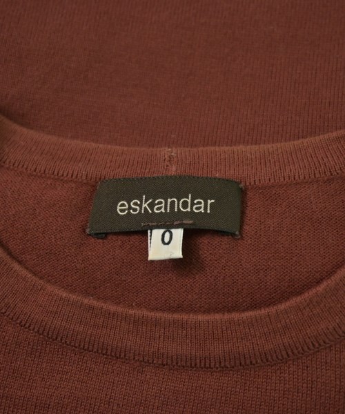 eskandar（エスカンダー）ニット・セーター 茶 サイズ:0(XS位) レディース/2200648258155