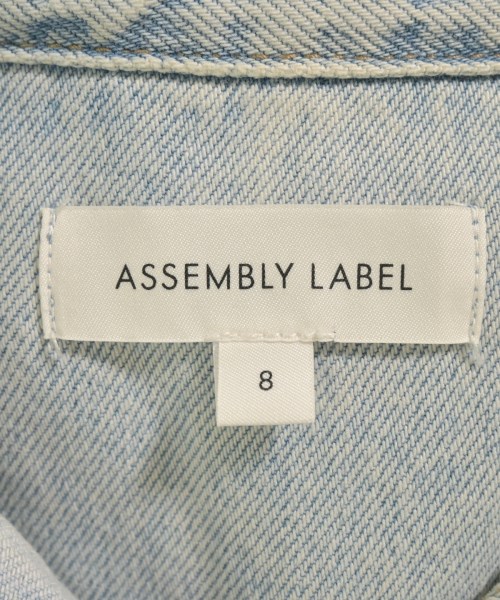 ASSEMBLY Label（アセンブリーレーベル）カジュアルシャツ 青 サイズ:8(L位) レディース/2200723770046