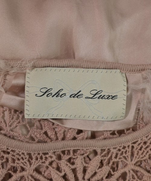 Soho de Luxe（ソーホーデラックス）ブラウス ピンク サイズ:46(XXL位) レディース/2200734781277