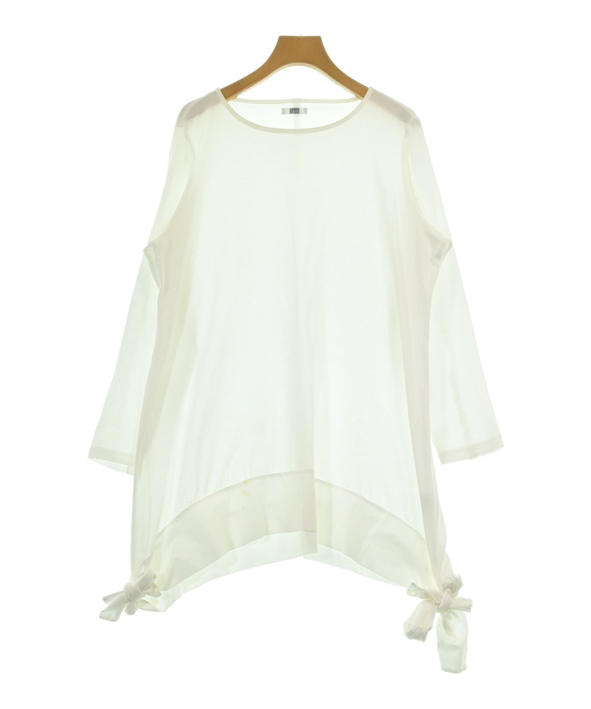 モユル 半袖カットソー レディース美品  - Tシャツ 半袖 シャツ 無地 シンプル プルオーバー レディース トップス