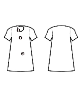 MOYURU（モユル）ワンピース グレー サイズ:ML レディース/2200663719013