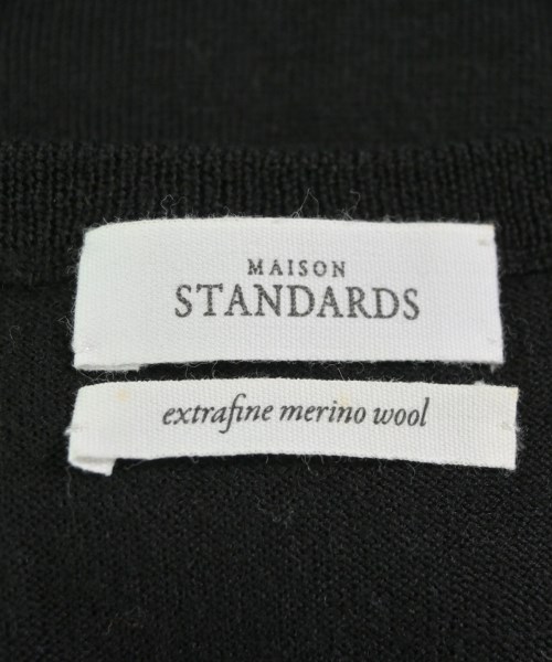 MAISON STANDARDS（メゾンスタンダーズ）カーディガン 黒 サイズ:-(M位) レディース/2200641117091