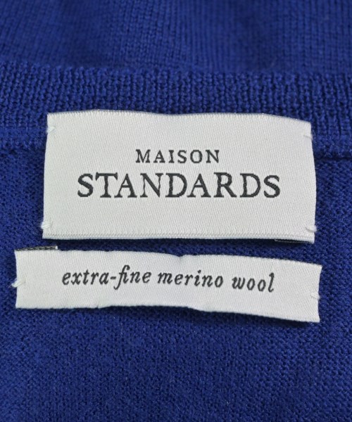 MAISON STANDARDS（メゾンスタンダーズ）ニット・セーター 青 サイズ:L レディース/2200641117152