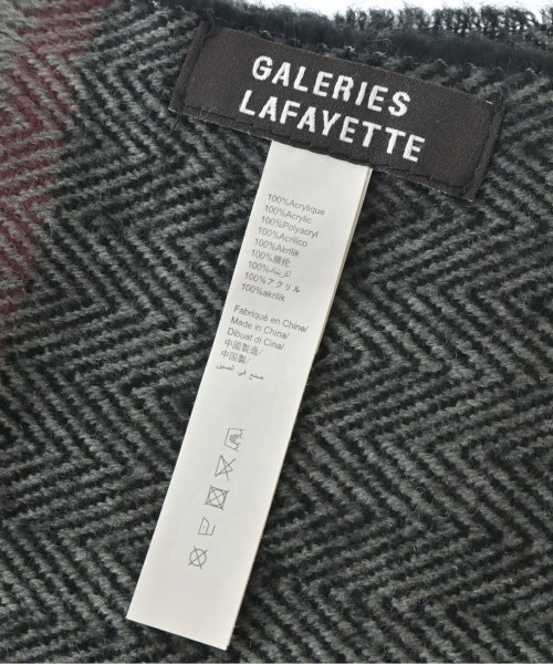 Galeries Lafayette（ギャラリーラファイエット）マフラー グレー サイズ:- メンズ/2200724461042